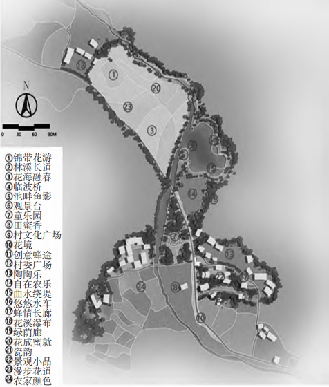 以蜂產業為特色的景觀規劃研究——以壽溪村嚴家為例